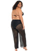 PULL ON PANT WITH MOCK DRAWSTRING - NAC - PLUS SIZE